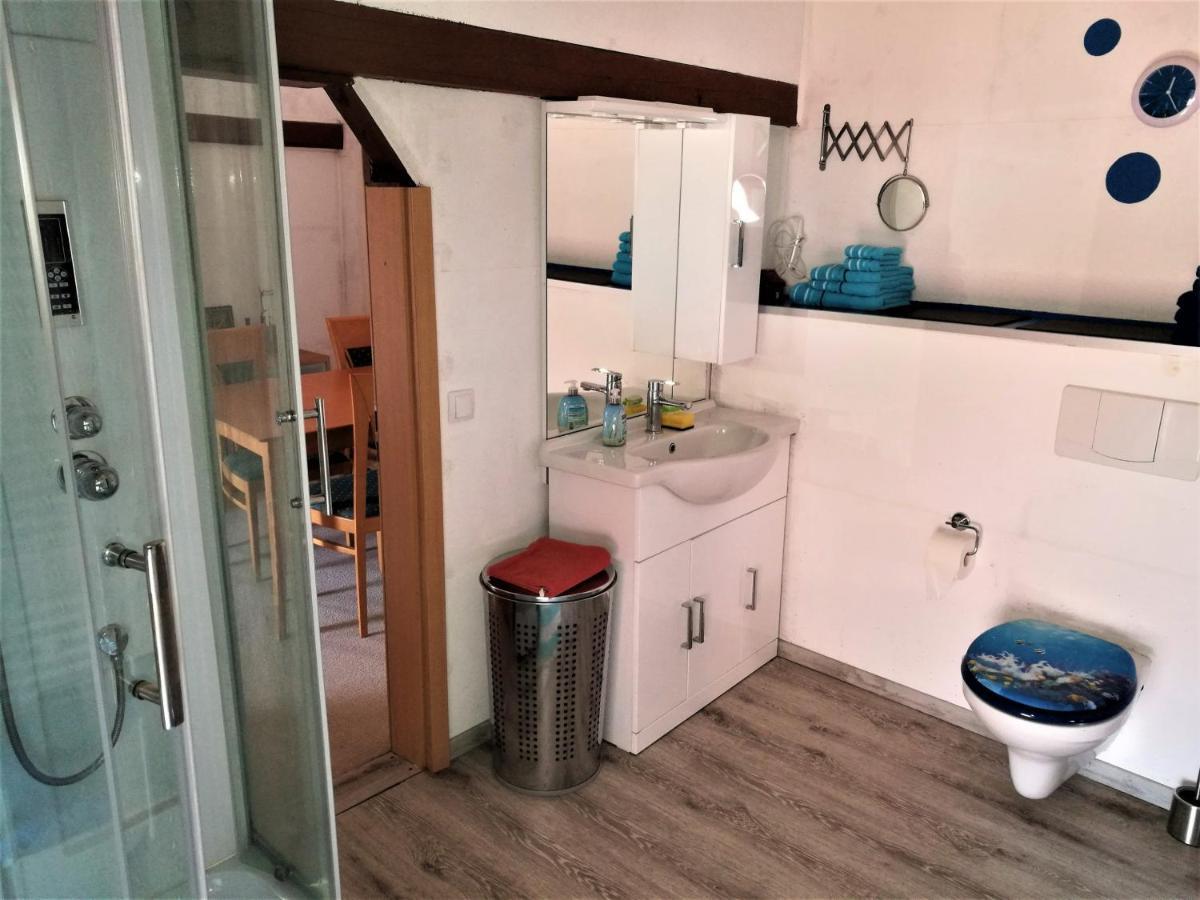 Familienfreundliches Ferienhaus Mit 3 Schlafzimmern Oldisleben المظهر الخارجي الصورة